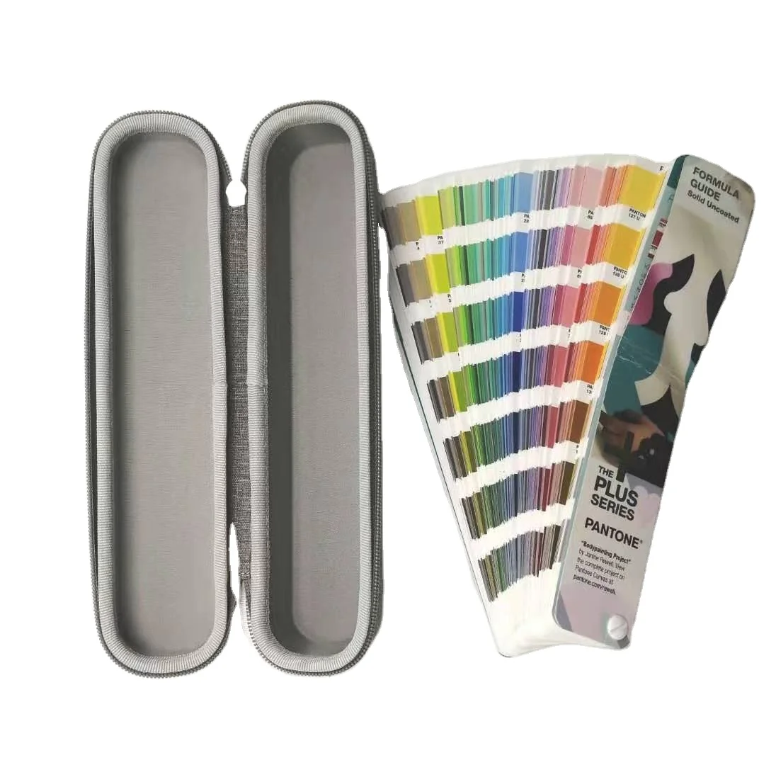 2023 Newest Customized Pantone Card Book Storage Hard Shell EVA Case Bag