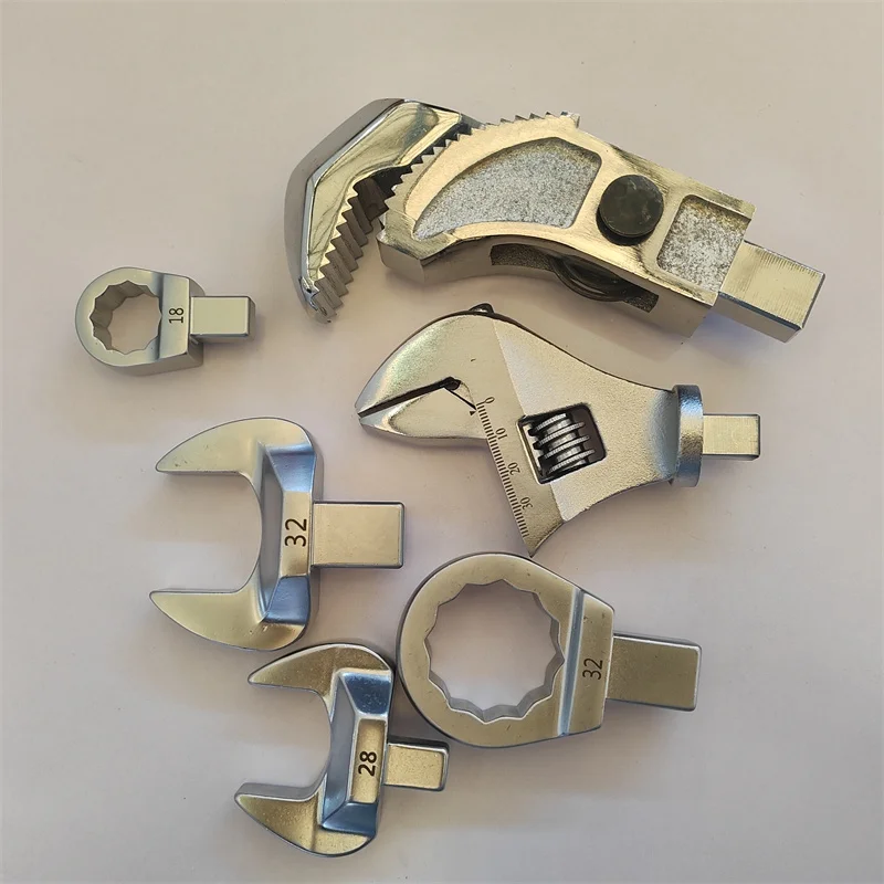 Open-end Metric Wrench With Rectangular Connector,Torque Wrench Insert ...