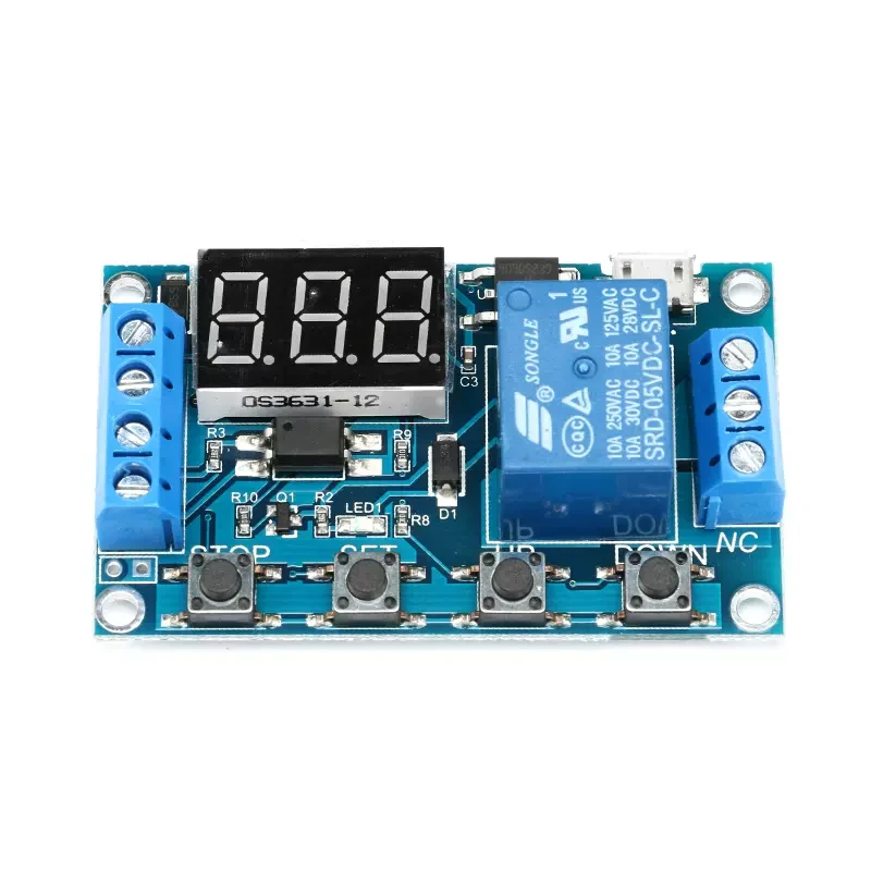 Original 1way Delay Relay Module,Cycle Timing Circuit,Switch Timing For 999 Minutes Xyj02