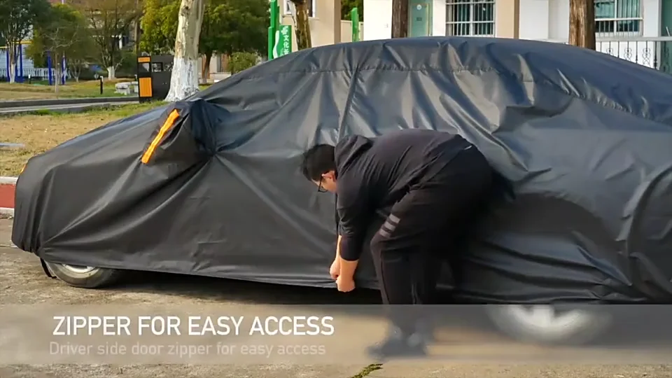 Universal Car Cover Waterproof Windproof Sun Protection Car Cover
