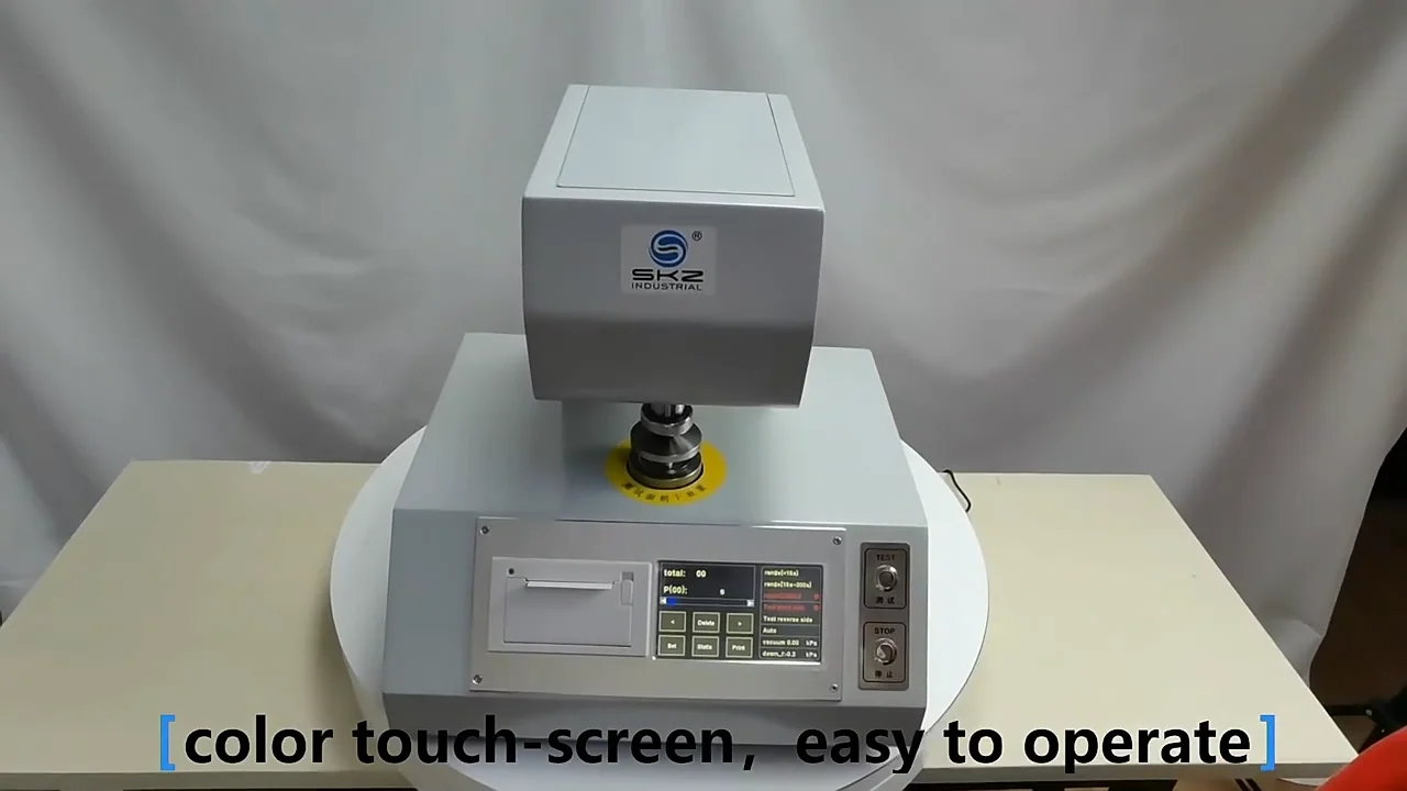 Paper Surface Roughness Test Machine Smoothness Meter Lab Testing