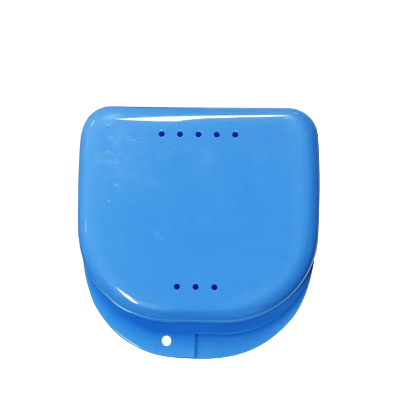 Custom Logo Orthodontic Portable False Tooth Denture Box Travel Mouth Guard Case Oral Care OEM Manufacturer