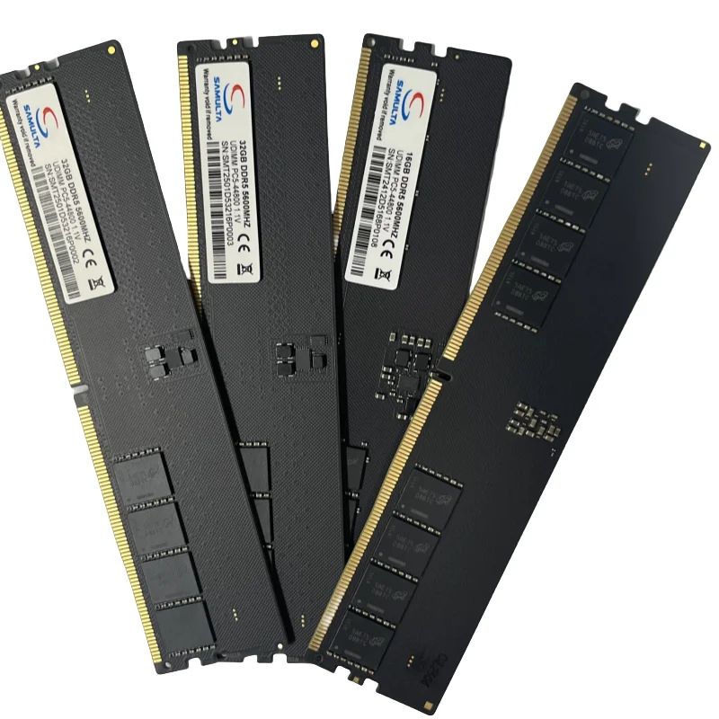 32GB DDR5 ECC 6000MHz Fully Compatible Desktop PC Gaming Memory Original Chipsets Single Stick 