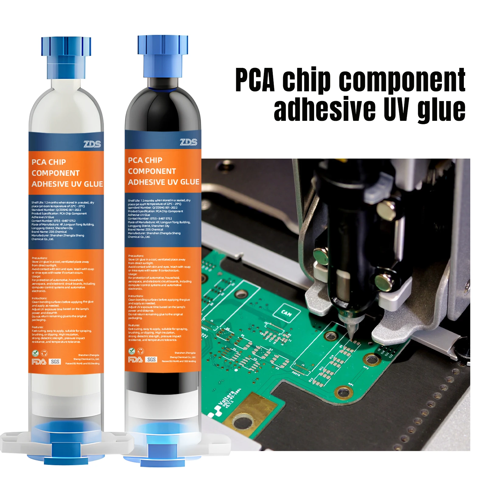 Professional Fast Light-Curing UV Glue Adhesive Camera Lens Module Transparent Bonding for Construction Silicone Material