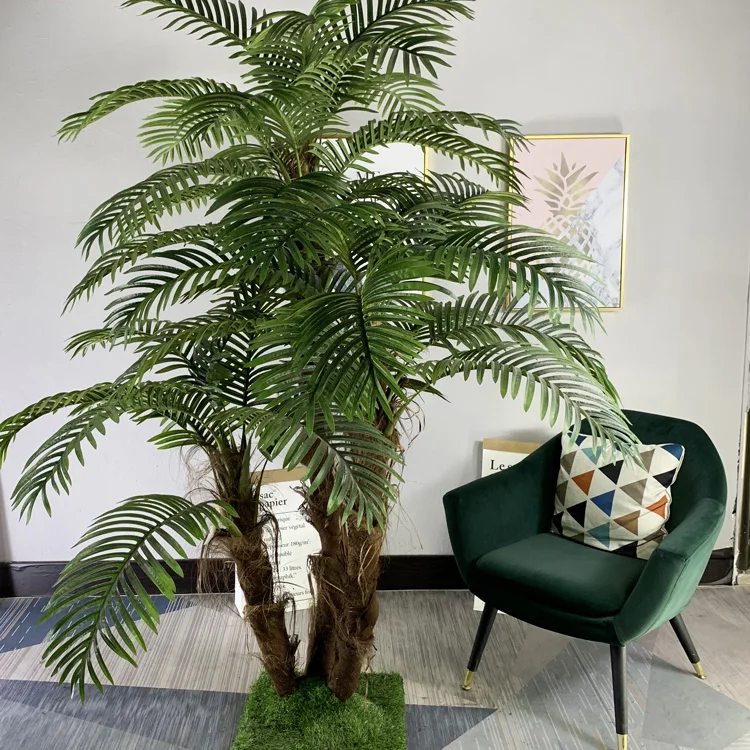 Plastic Artificial Plants & Greenery Bonsai Tree Palm Trees Fake Tree