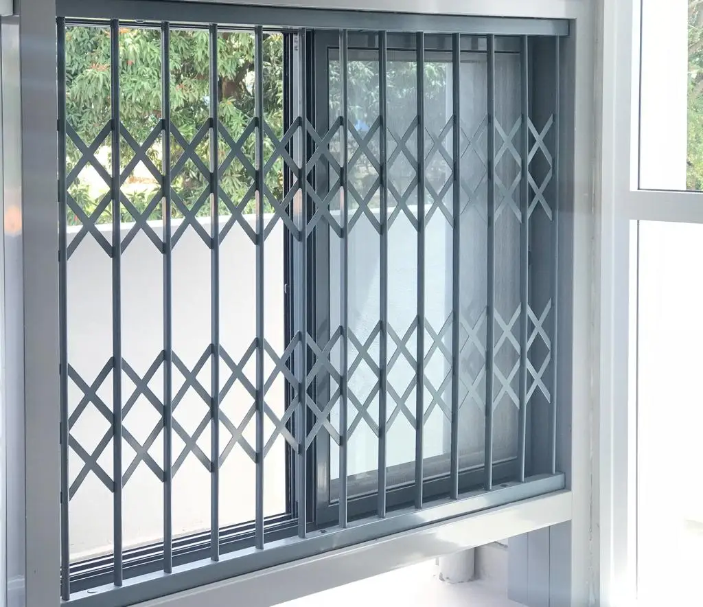 Quality Window Manufacturer Grill Design Windows Stainless Steel Security Bars Custom  Window for  Low Price Steel Profile