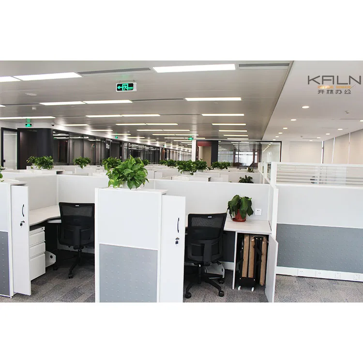 Customization Modern Cubicle Screen Partition Corner Computer Office ...