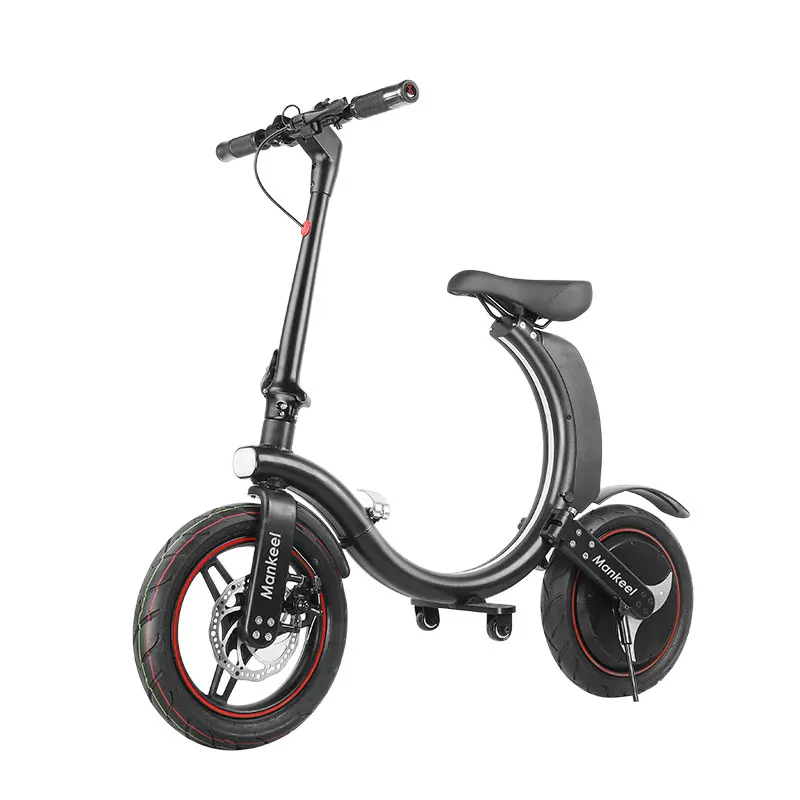 Factory Directly Selling Popular 14 Inch Fat Tire Folding Electric Bike 450W with Battery