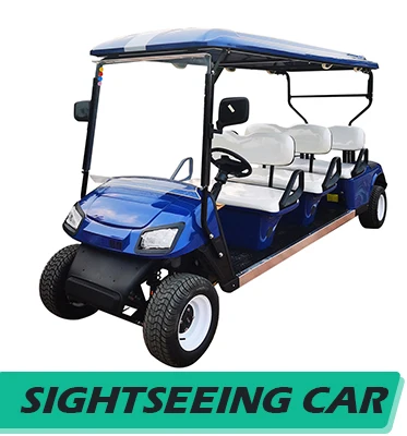 product ce 2025 6 seater sightseeing scooter club car electric golf cart low price and high quality with lithium battery can customized-70