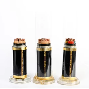 Factory Direct Price  0.6/1KV 3+2 cores 95mm 120mm 150mm 185mm 240mm Copper PVC Insulated Low Voltage Power Cable