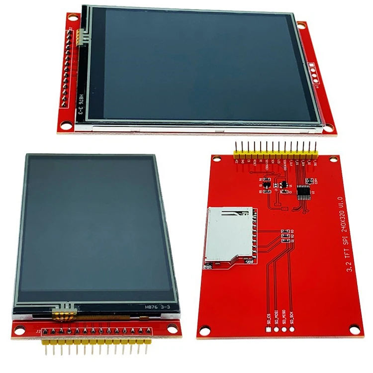 3.2 inch TFT LCD Display with 262K Colors 12 O'clock Viewing Direction and Optional Touch Panel