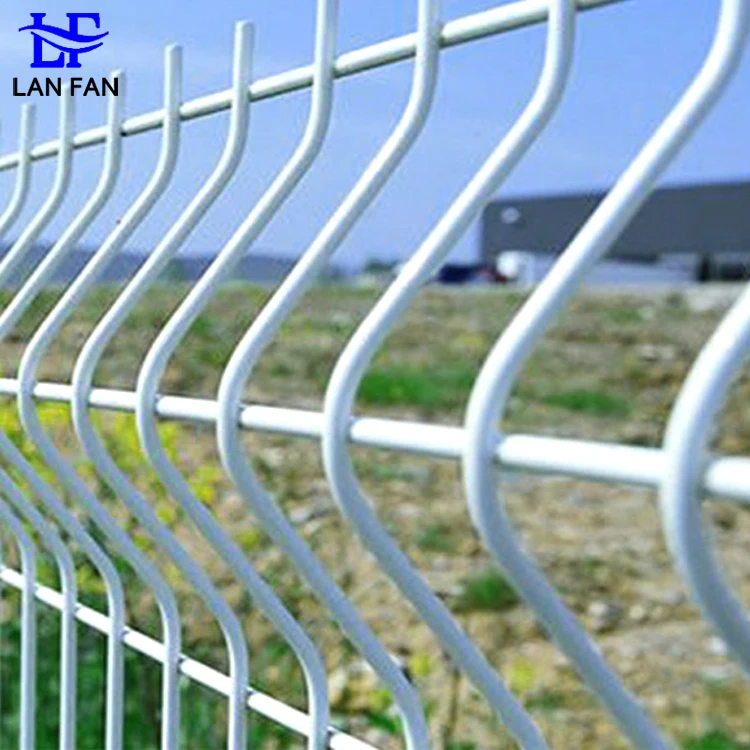 3D Curved Welded Wire Mesh Metal Garden Fence for Prison Fence