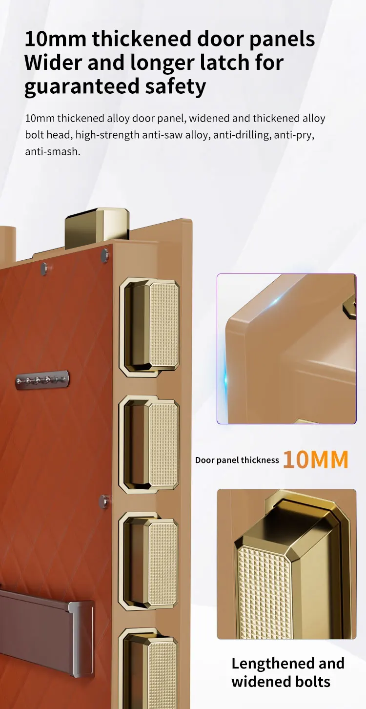 CEQSAFE Safety Locker with WIFI Fingerprint Safe Box Office Hotel Safe Home Key Safe Box Caja Fuerte Caja Segura manufacture