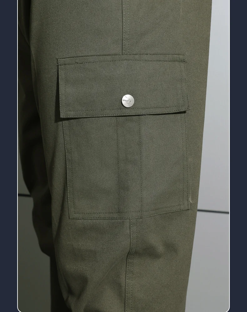 Custom Men's work pants double crotch thickened antispark antiflaming loose breathable Tactical desi