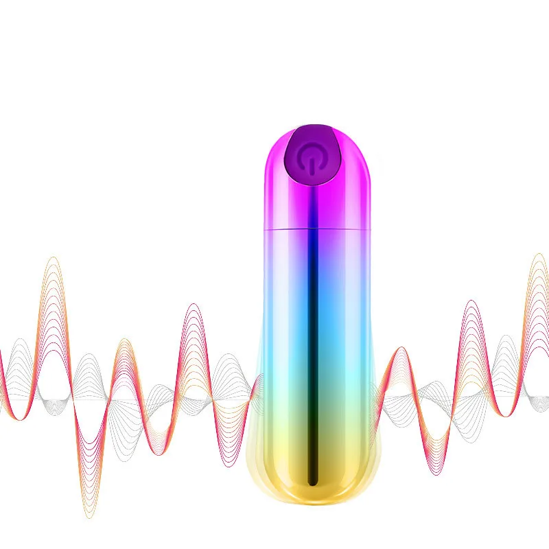 Colorful USB Charging Mini AV Stick Best Selling Female Masturbation Sex Toy Portable Electric Bullet Vibrator