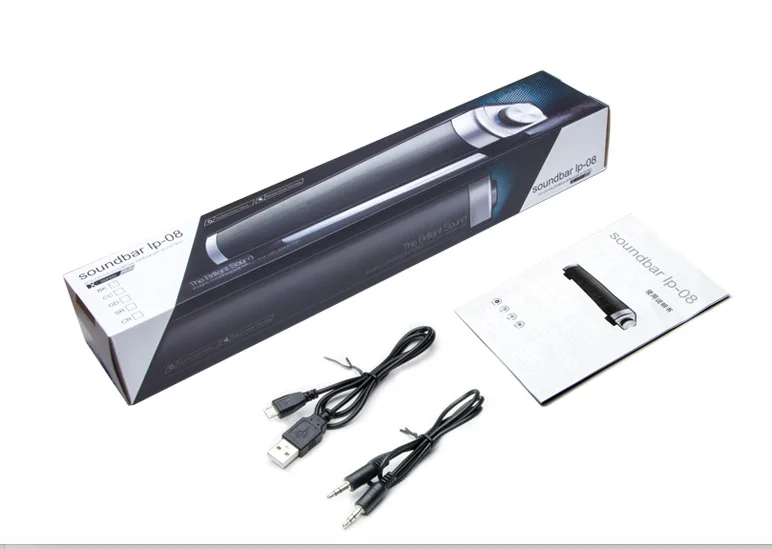 Amazon Hot Sale Mini Wireless Soundbar Lp08 Wireless Sound Bar Speaker
