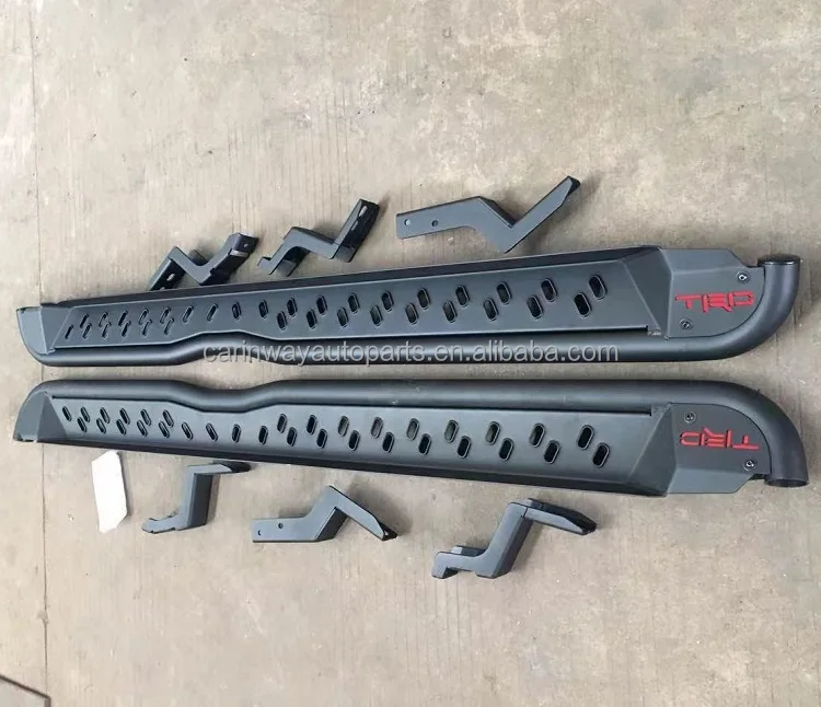 Design Off Road Pickup Side Step Pedal Foot Running Board Steel Body Parts for Toyota Fortuner Running Board 2016- 2019