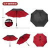 27-inch 8-rib all-fiber double-layer umbrella