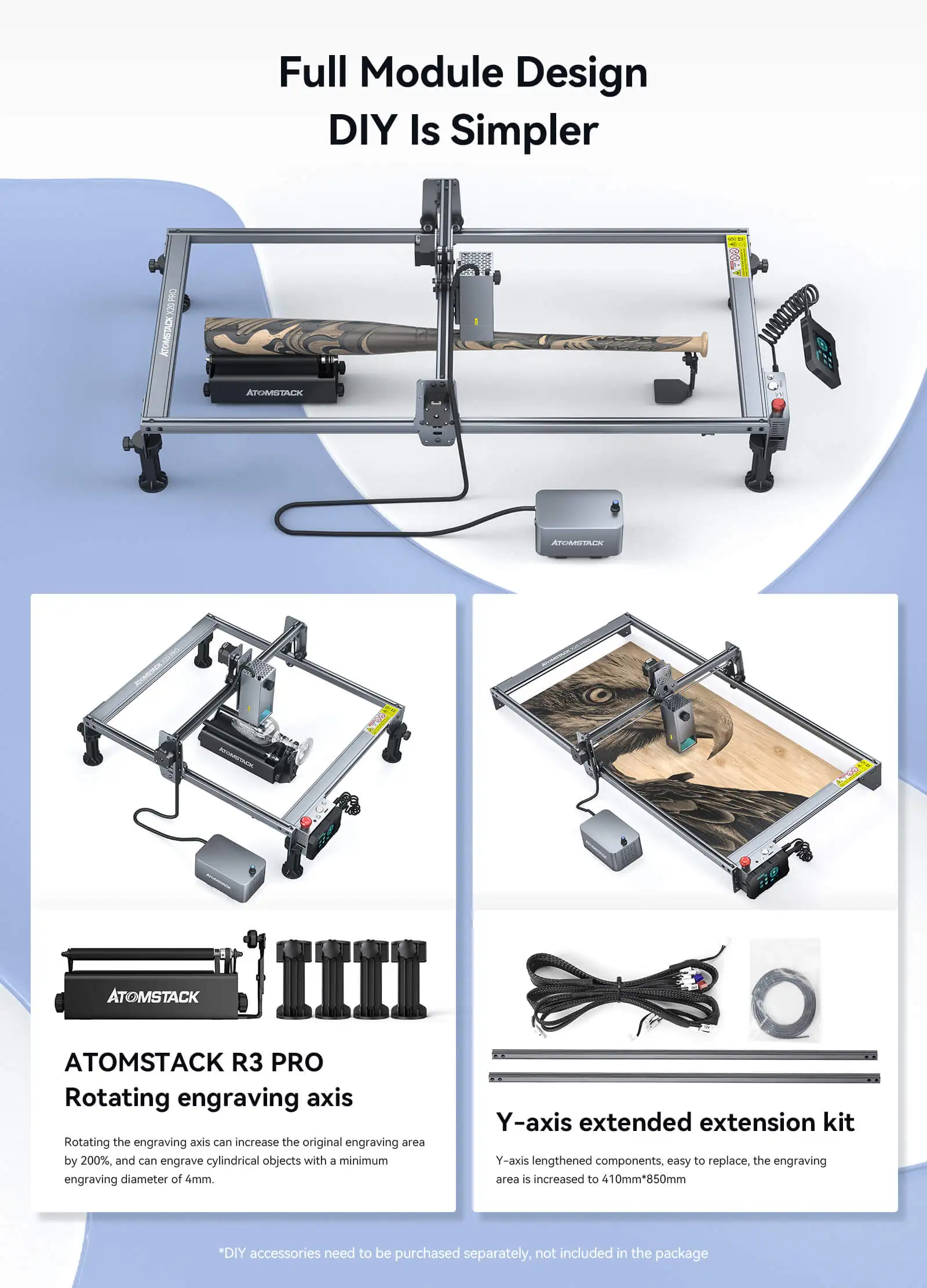 ATOMSTACK X20 PRO Laser Engraver 3D model