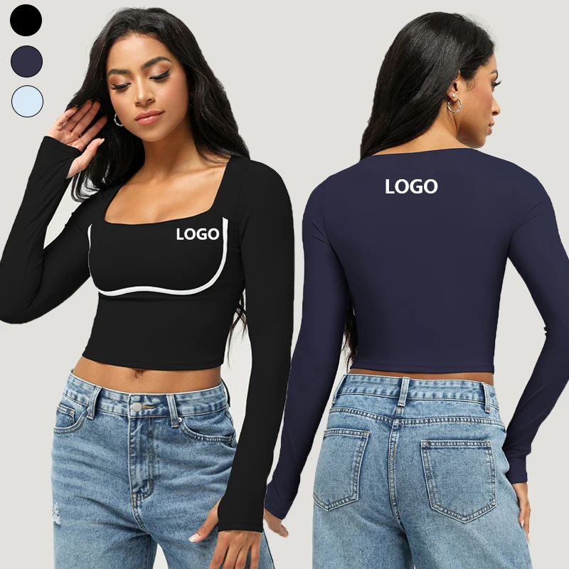 XW-2456 Long Sleeve Fitness Sportswear Custom Activewear Wholesale