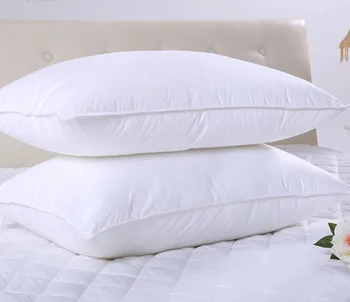 Factory wholesale hotel cotton anti goose down pillow comfortable soft pillow high quality
