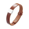 Light brown genuine leather + Steel Bead