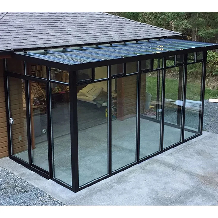 Dtop Sun Room Glass House Outdoor Conservatory Sunroom Aluminum Outdoor ...