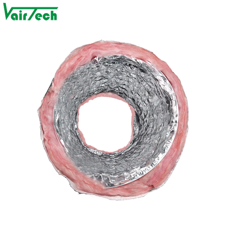 R6 R8 Flexible Duct HVAC - Insulated & Easy Install