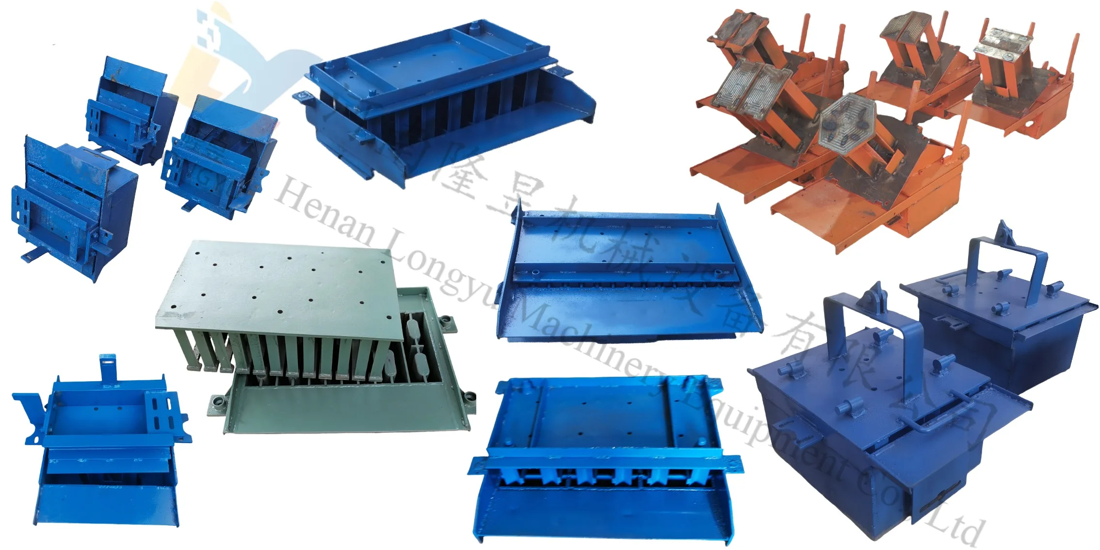 4-35 Semi-automatic Concrete Brick Making Machine Brick Cutting Machine ...