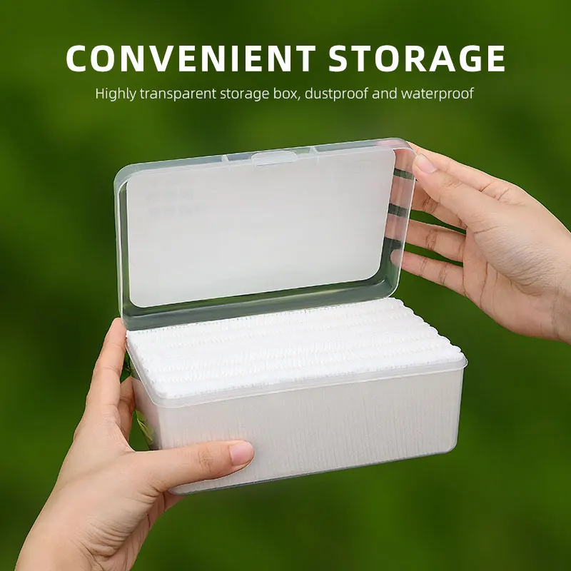 130Pcs Soft Cotton Pad Square Makeup Remover for Face Skin Care Wet and Dry Use Washable and Skin-Friendly H82a84a806ca24281a536a5662c1913b6O