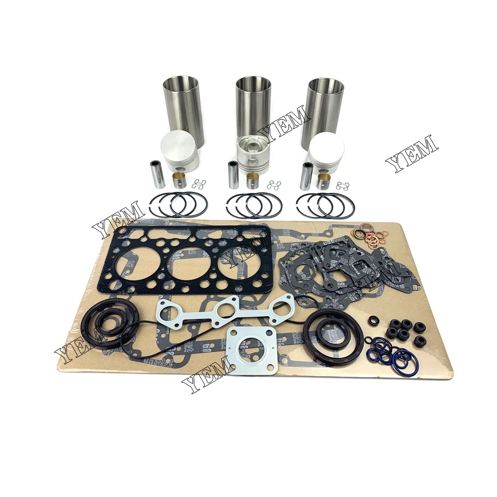 D750 Overhaul Rebuild Kit With Gasket Set for Kubota Diesel Engine