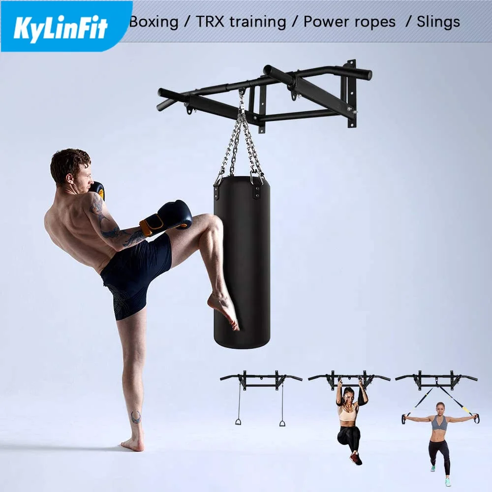 Fitness Chin Up Bar Boxing Bag Kylifit Pull Up Bar Wall Mounted