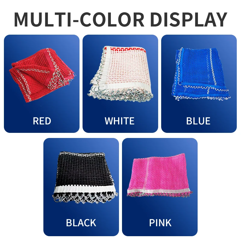 Custom Professional Gymnastic Trampoline Bed Jumping Fabric  Jumping Canvas Jumping Mesh  Trampoline Mat for Outdoor Trampoline