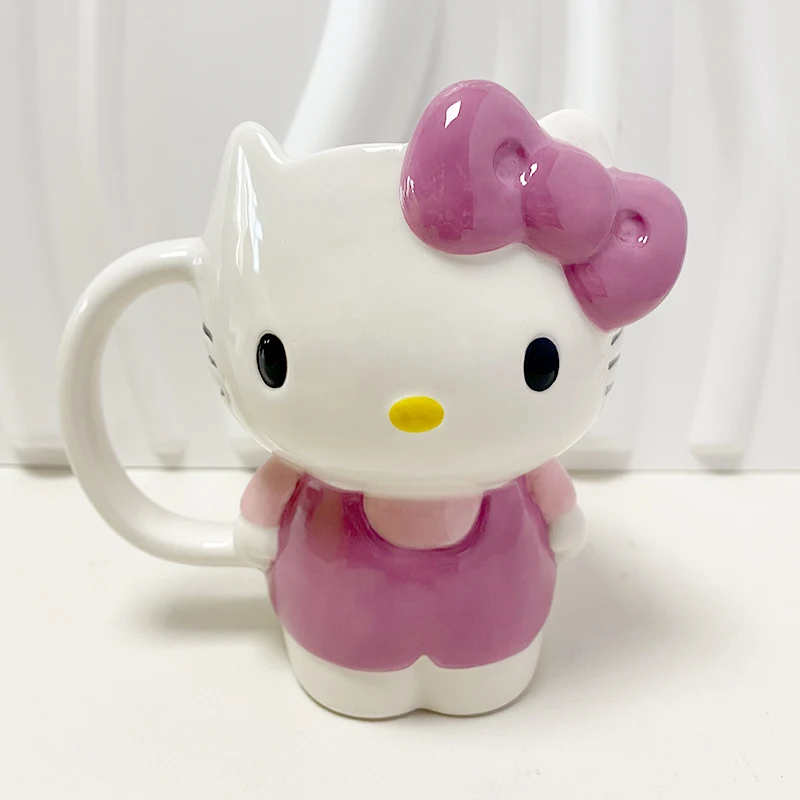 Custom Handmade Animal Shaped 3d Cat Mug Cute Ceramic Coffee Cup With ...