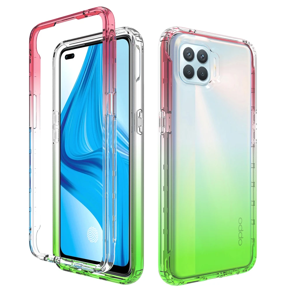 Shockproof Clear Hard Cases for Oppo A93 Durable Stylish