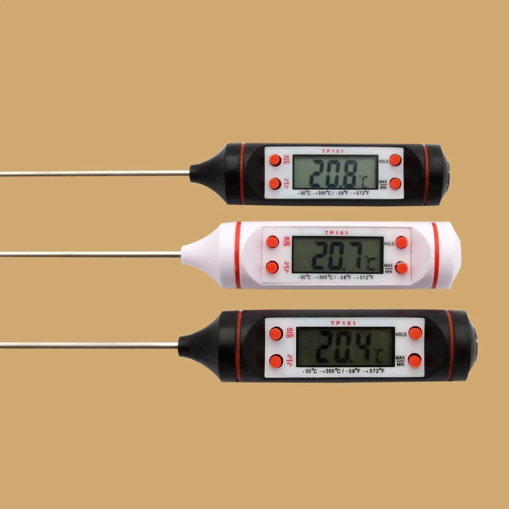 1pc Kitchen Oil Thermometer For Barbecue Baking, Probe-style Electronic Food  Temperature Measuring Tool