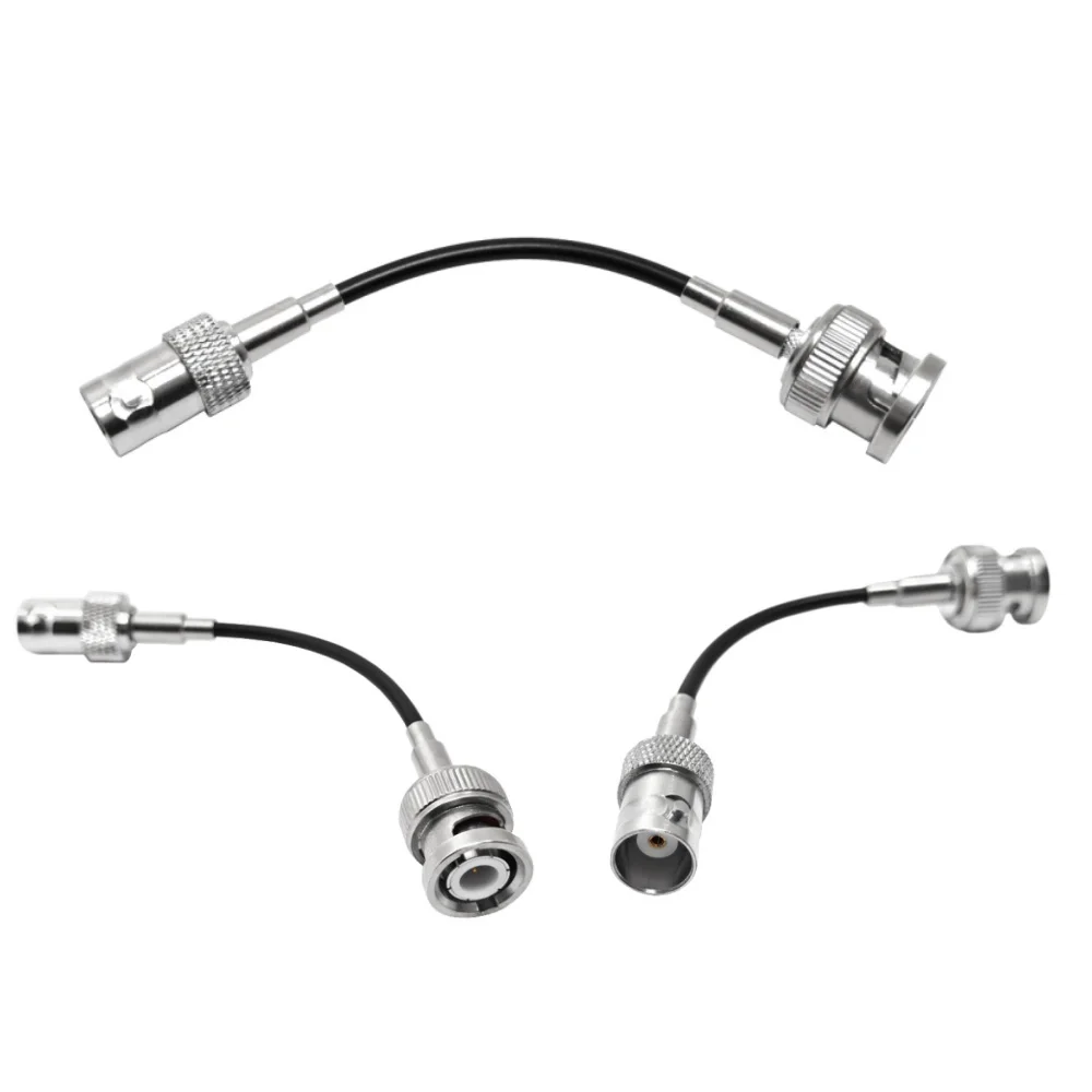 Length 10cm Rf Connector BNC Male Plug to BNC Female Jack  for Rg174 Coaxial Cable Assembly