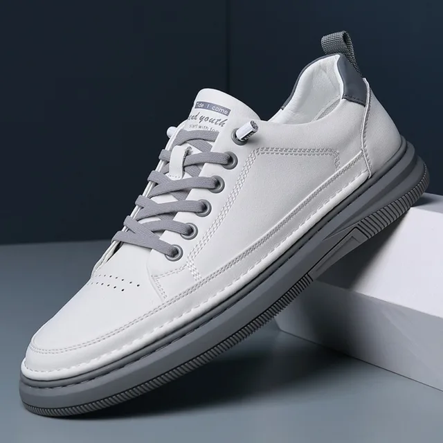 Spring Collection Luxury Genuine Leather, Soft and Comfortable Men's Casual Shoes.casual Men's Shoes