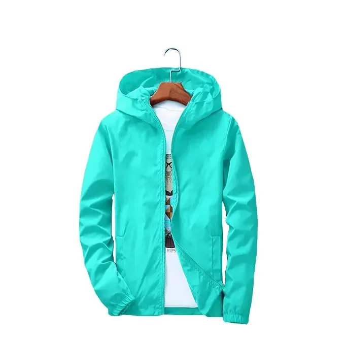 Wholesale Best Price Waterproof Outdoor Jacket Ropa De Abrigo Impermeable Solid Color Me aperçu 9