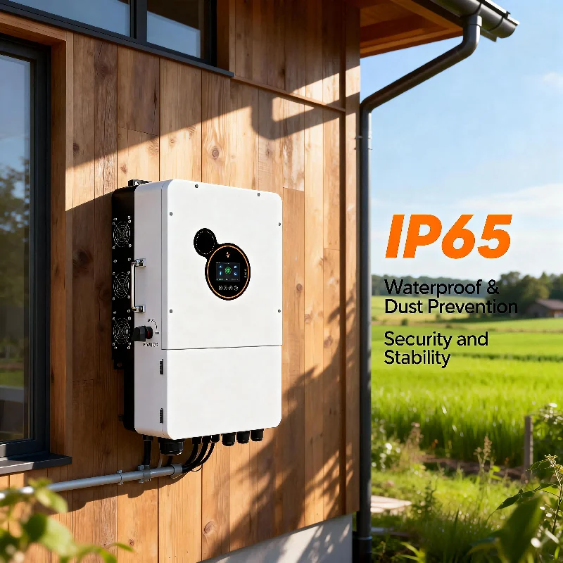 SRNE Off Grid Inverter 10KW 12KW 48v 120/240v Pure Sine Wave MPPT Solar Charge Touch Screen LCD  Split Phase Hybrid Inverter