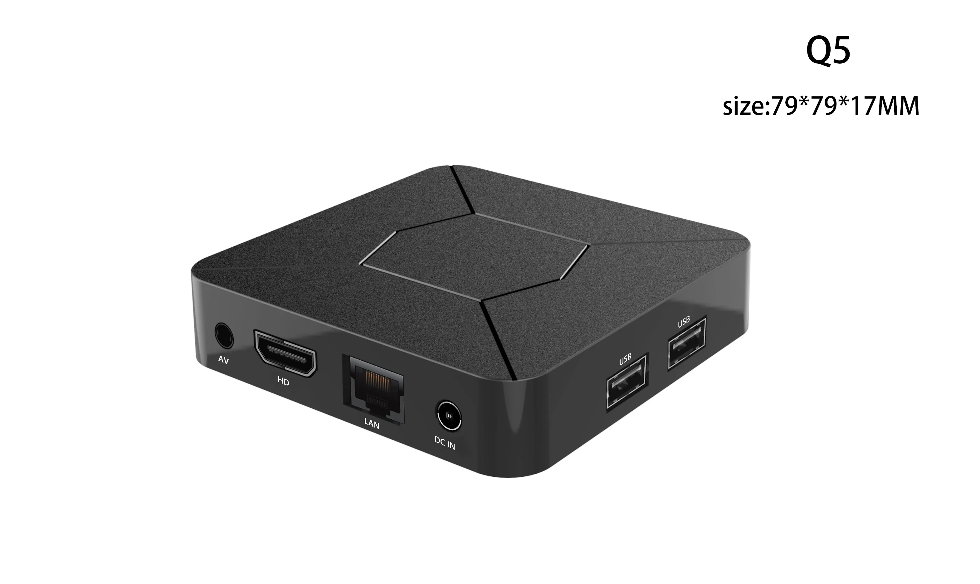 Q5 ATV Android Tv Box 4k Android Tv Box Set Top Box Dual Band Wifi 2GB 8GB Android 10 System Voice Remote Control