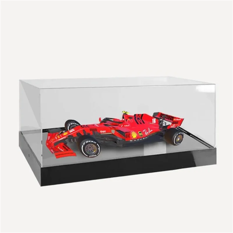 Acrylic Display Case for 1/18 F1 Model Formula Car - Customized