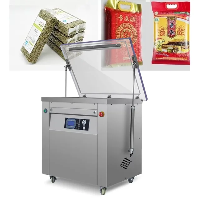 Automatic Digital Vacuum Food Sealer Machine for Rice Food Grains Beans-2.5kg/5kg/10kg Plastic Bag Sealing Multi-Function
