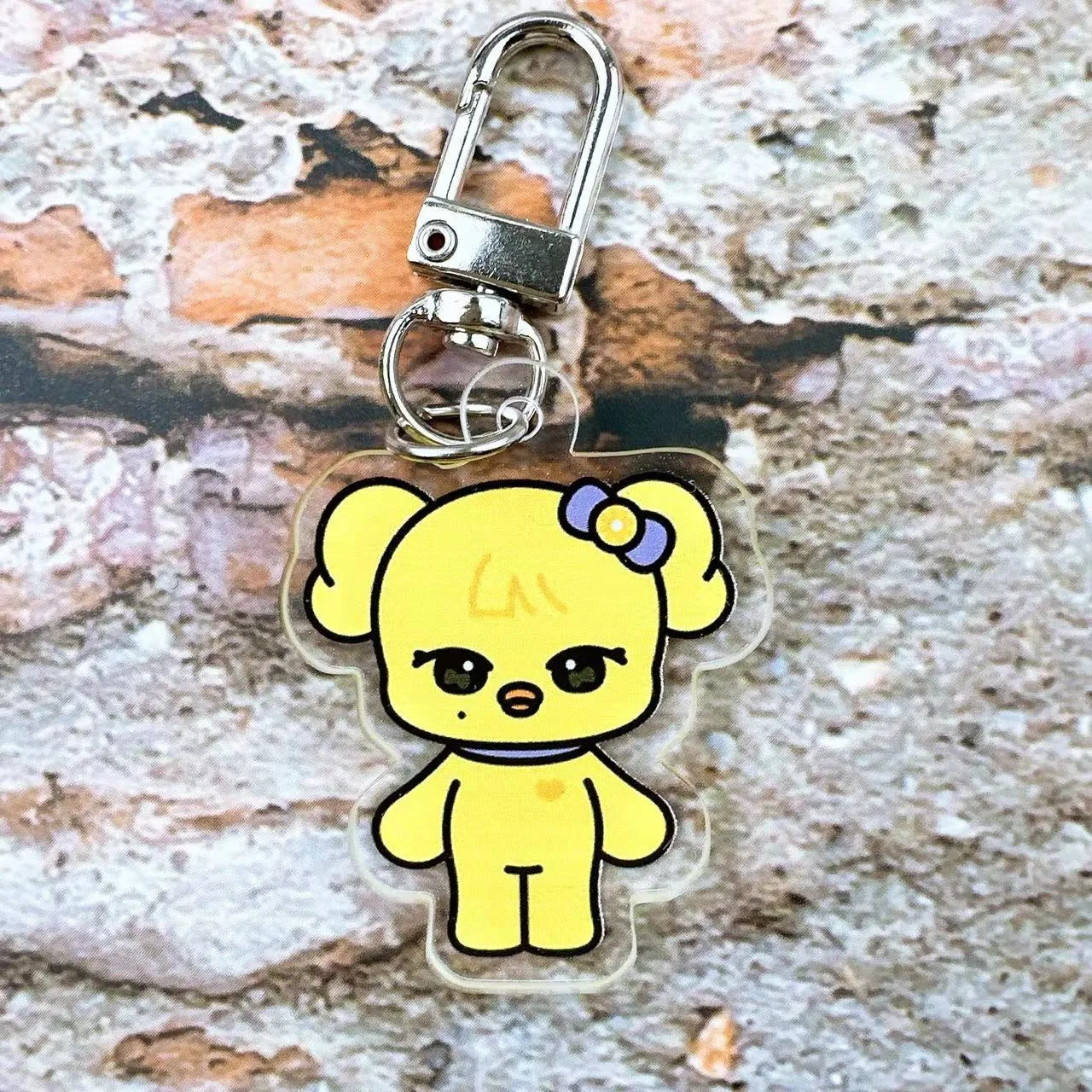 KPOP Custom Acrylic Keychains IVE Cartoon Acrylic Keyrings KPOP Gifts