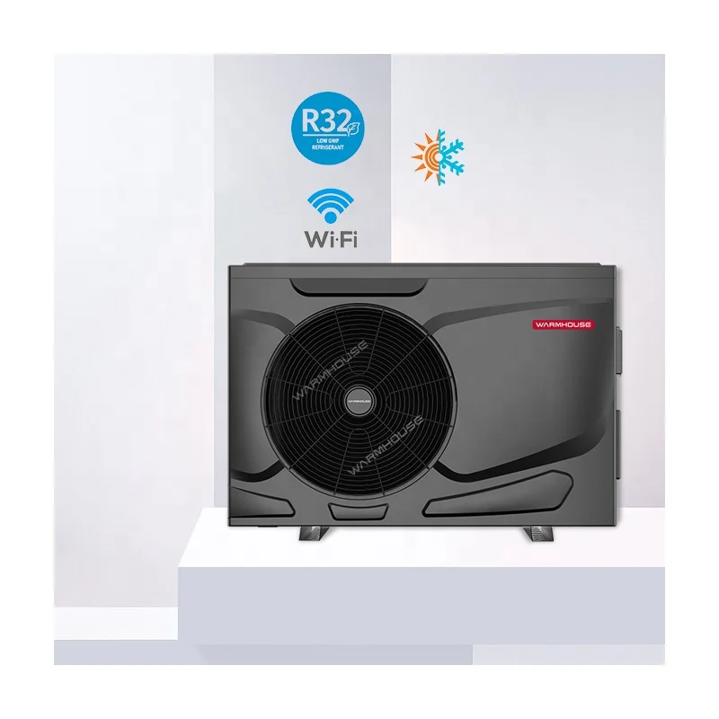 Swimming Pool Pump Warmhouse Manufacturer R32 Heat Pump Wifi Inverter