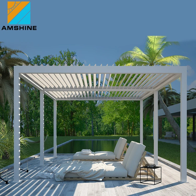 Gazebo de jardín de aluminio de 300 * 400 cm impermeable al aire libre del  fabricante de China - Sunny Outdoor