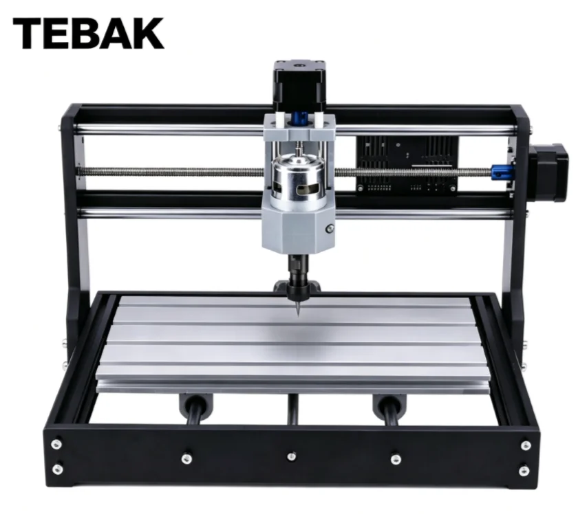 TEBAK 3018pro /3020 3D Laser Engraving CNC Milling Machine - Wood and Acrylic Relief Cutting and Slot Processing Equipment