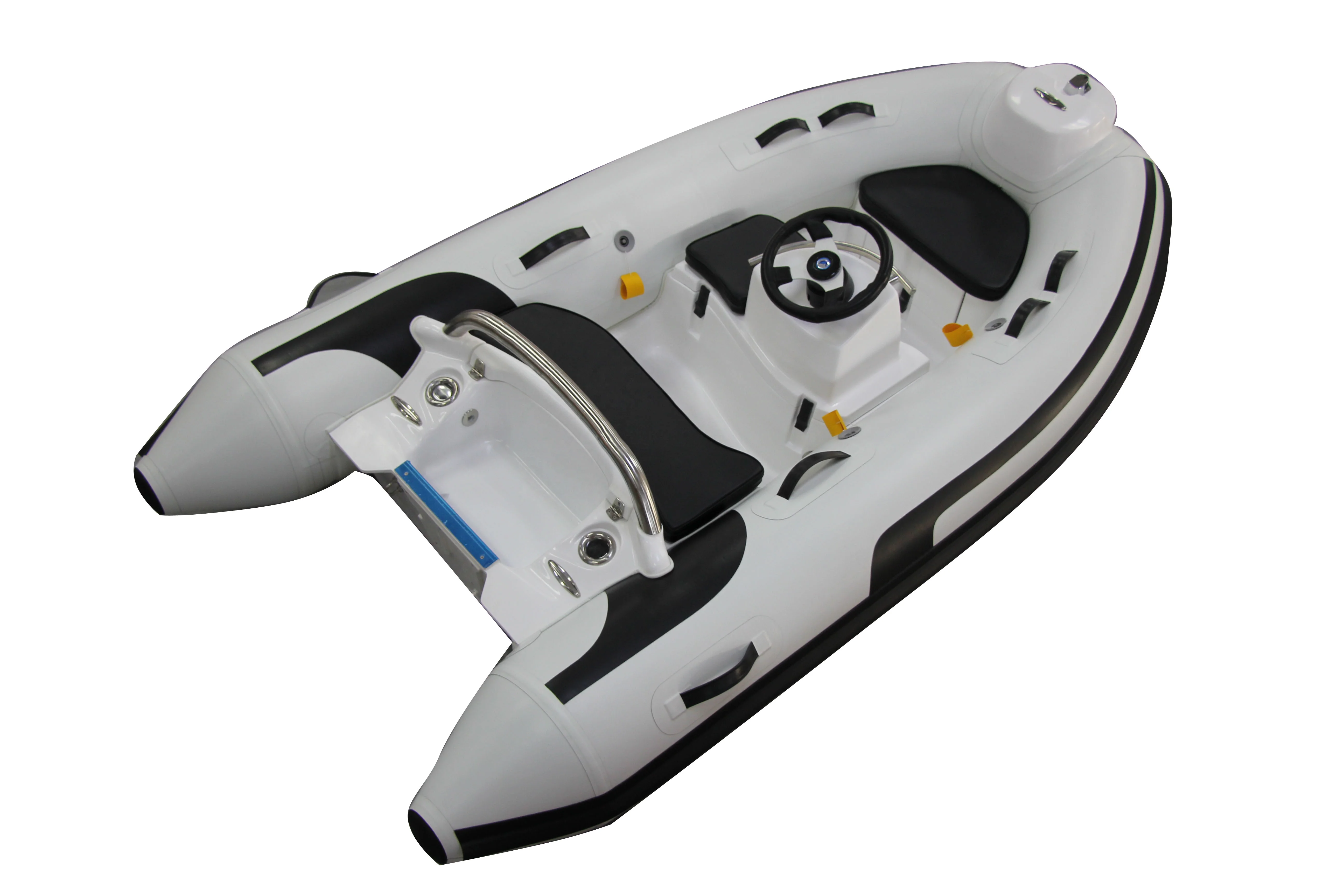Classical Mini 10ft Rib 300 Semi-Rigid Fiberglass RIB Hypalon/PVC Inflatable Boat