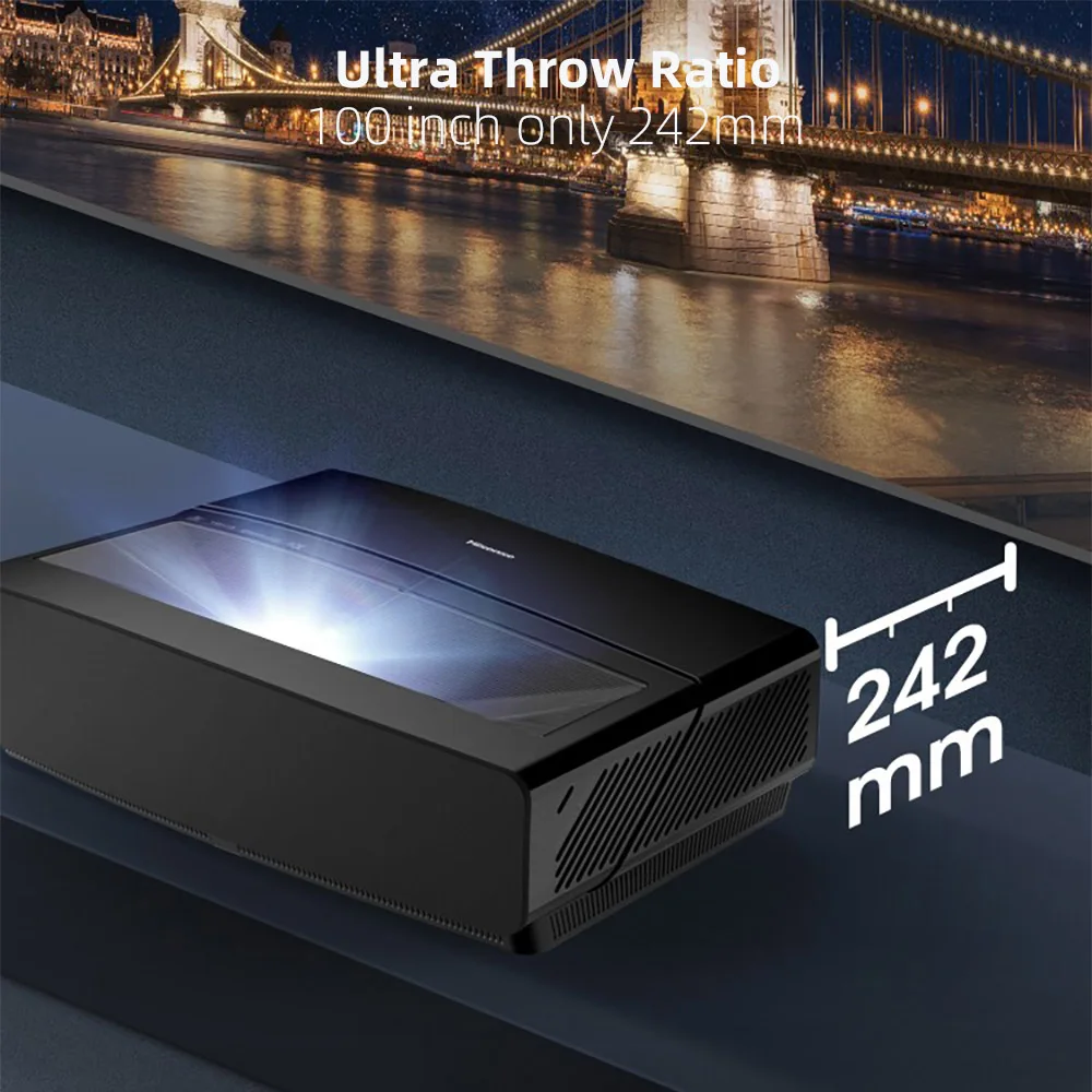 Proyector nativo Hisense T52 UST 4K, proyectores profesionales