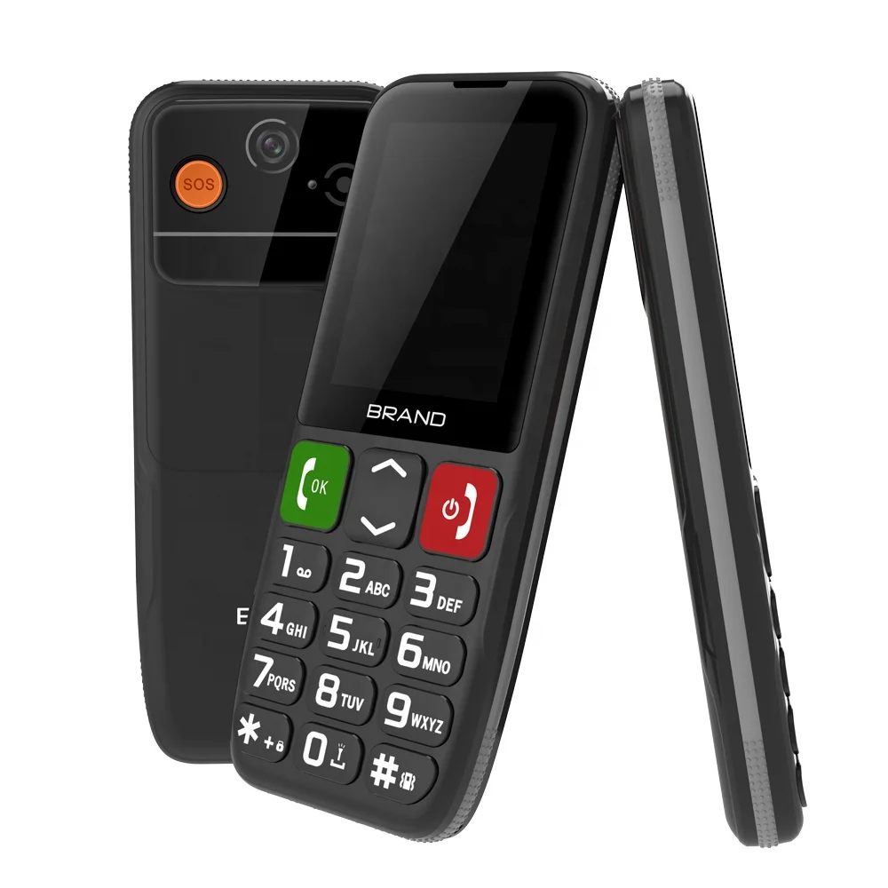 4g Multilingual Function Basic Keyboard Bar Feature Phone For Old Man ...